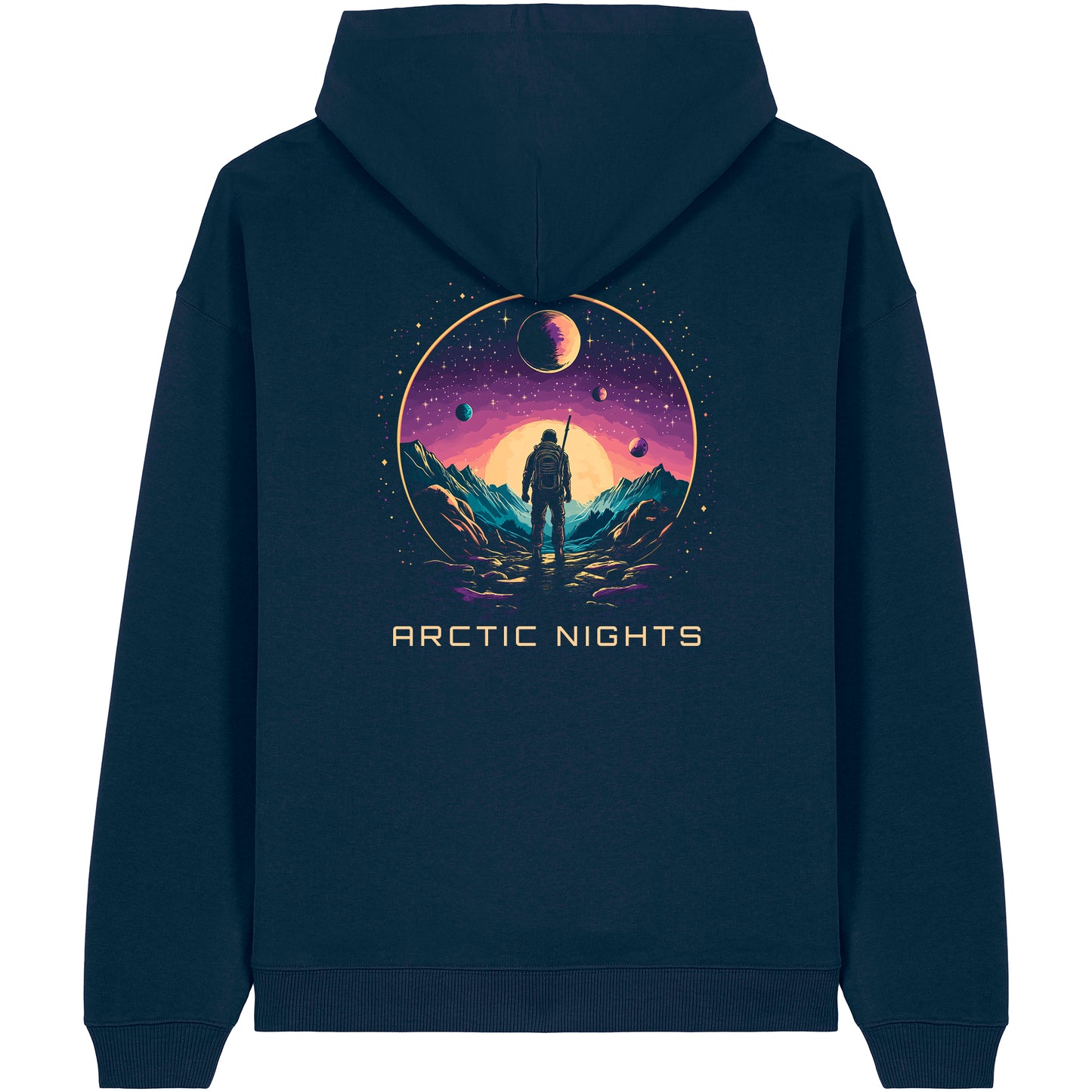 Oversized hoodie - Arctic nights
