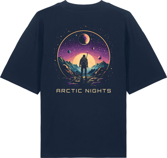 Oversized t-shirt - Arctic nights