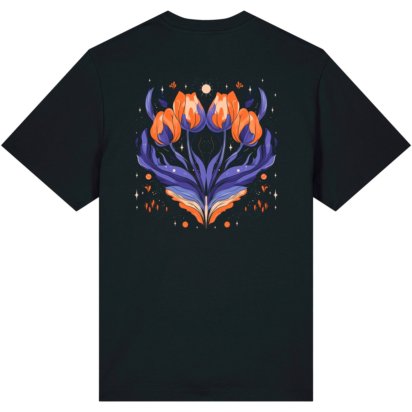 Oversized t-shirt - Dutch gardens