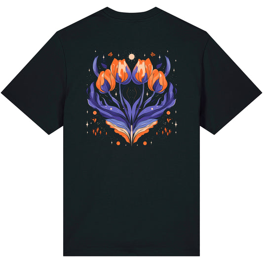 Oversized t-shirt - Dutch gardens