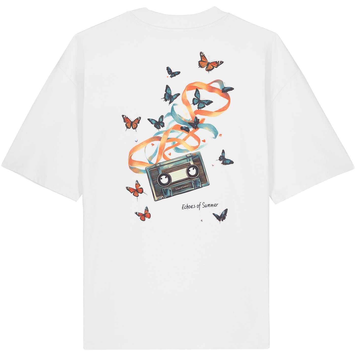 Oversized t-shirt - Echoes of summer