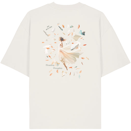 Oversized t-shirt heavy - Floating thoughts