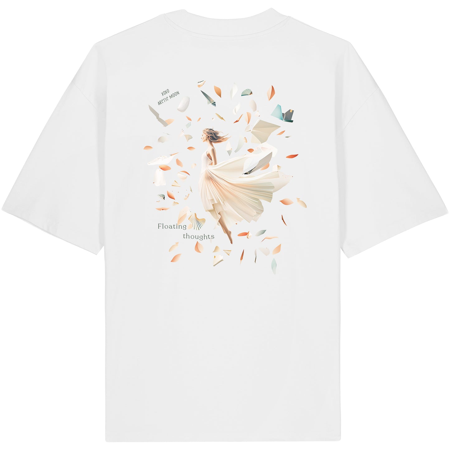 Oversized t-shirt - Floating thoughts