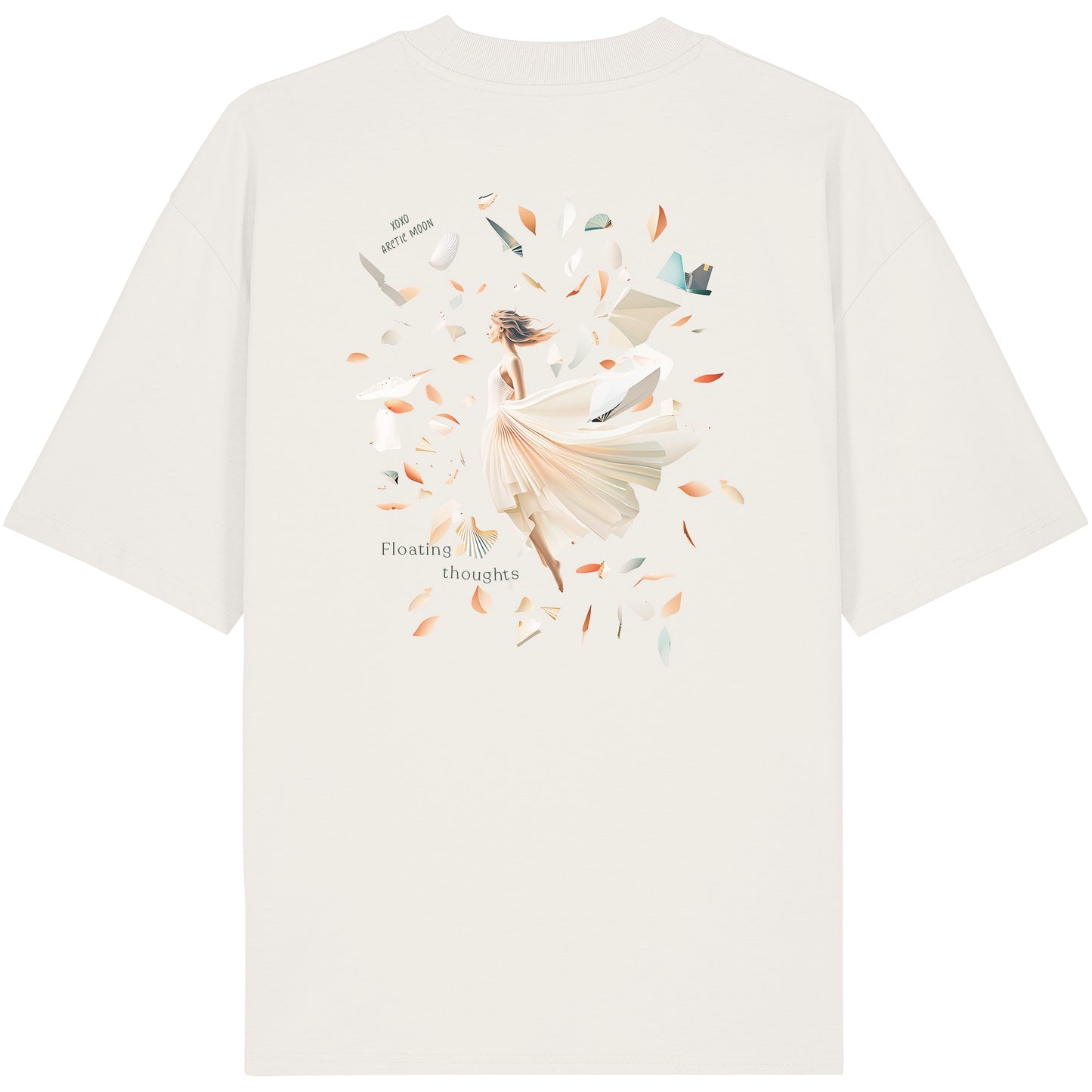Oversized t-shirt - Floating thoughts