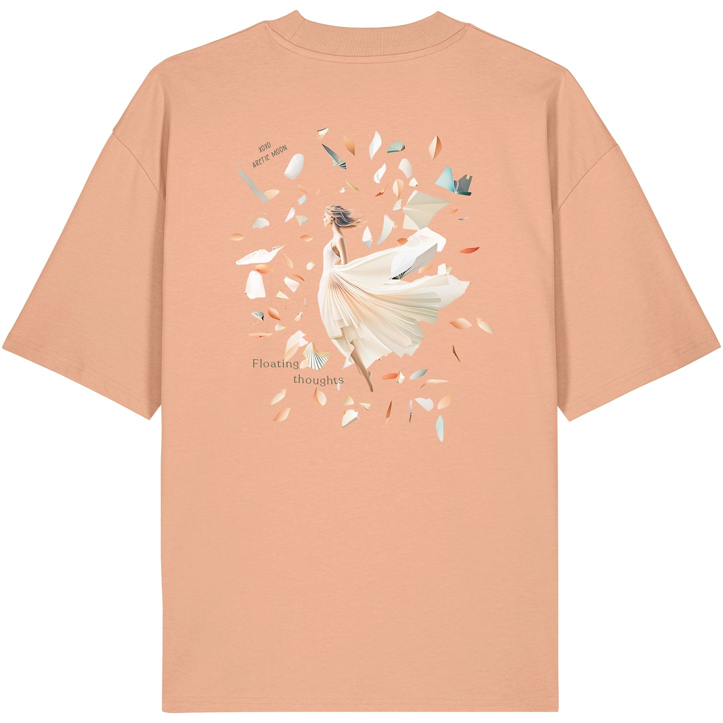 Oversized t-shirt - Floating thoughts