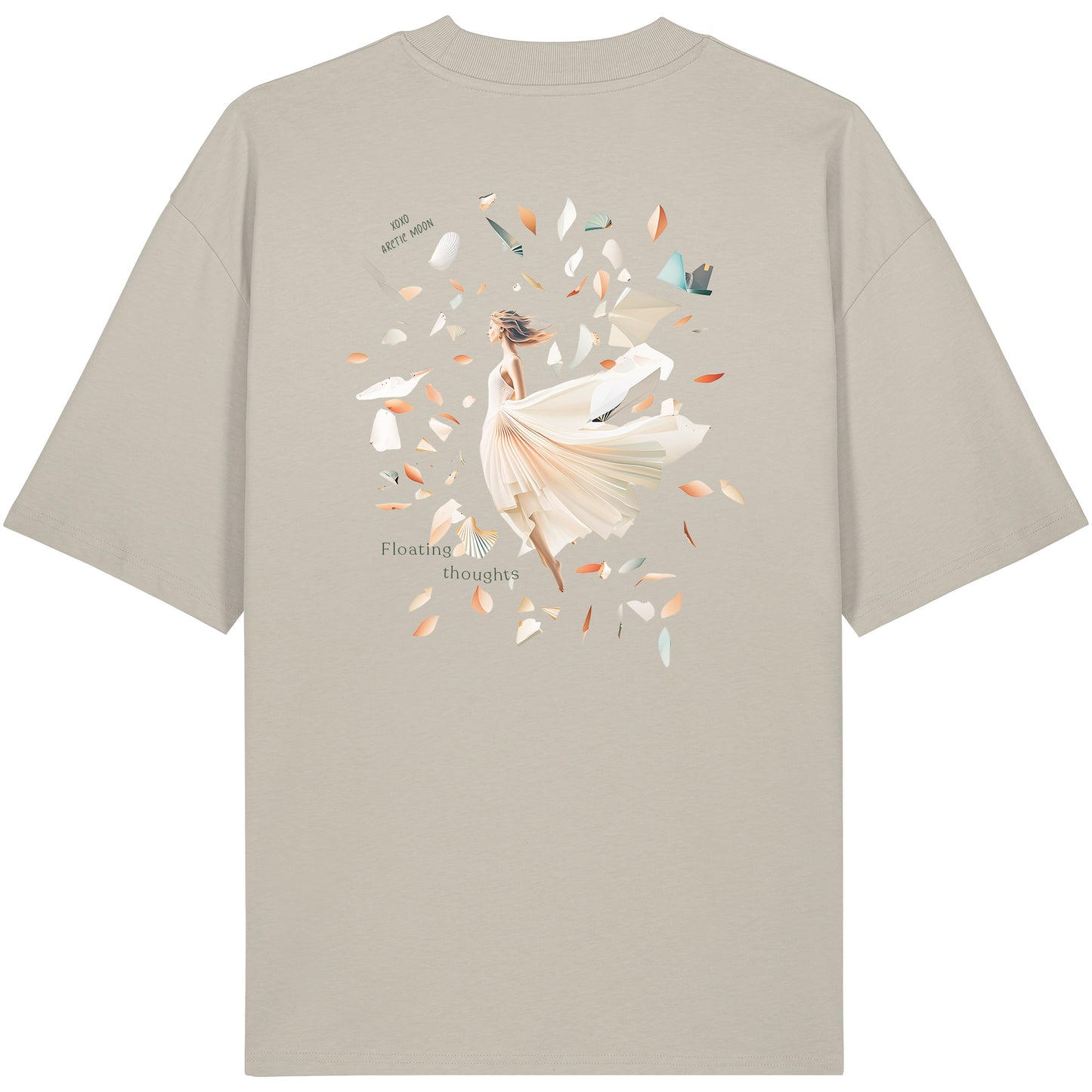 Oversized t-shirt - Floating thoughts