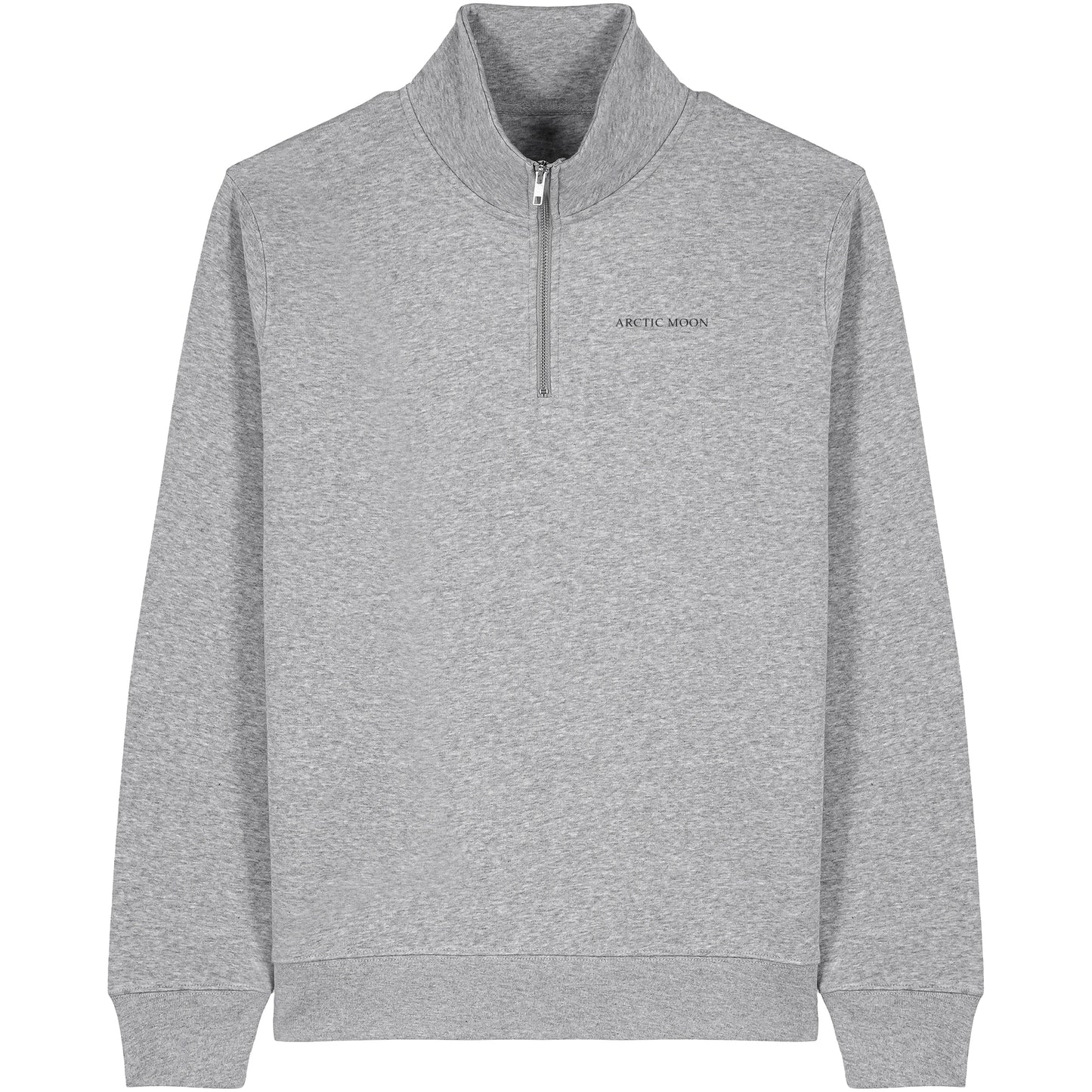 Half-zip sweater - Heather grey