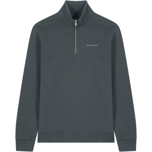 Half-zip sweater - Charcoal grey