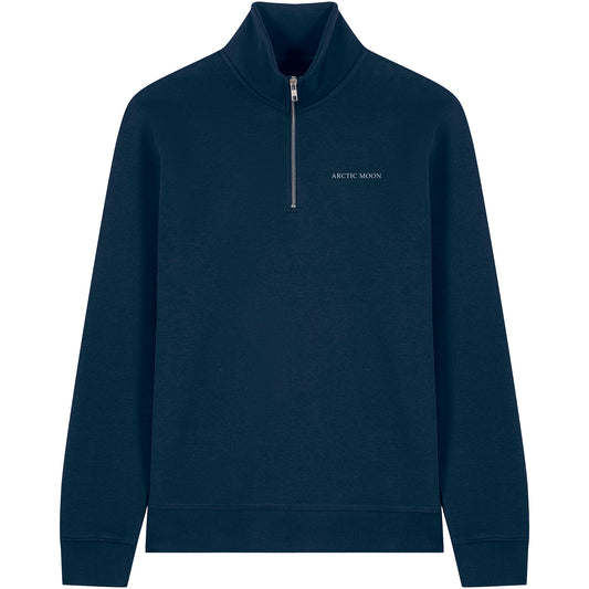 Half-zip sweater - Deep blue