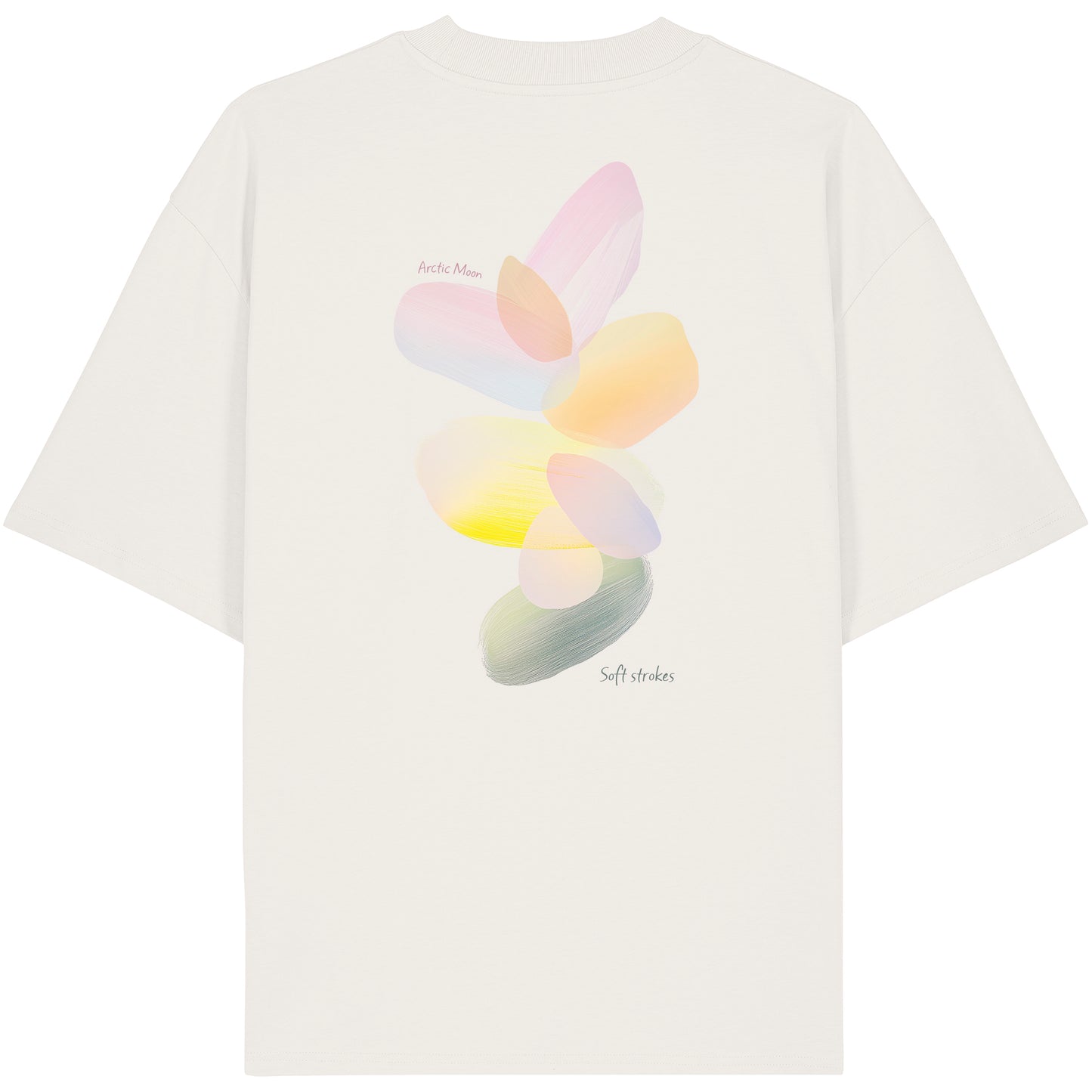 Oversized t-shirt heavy - Soft strokes