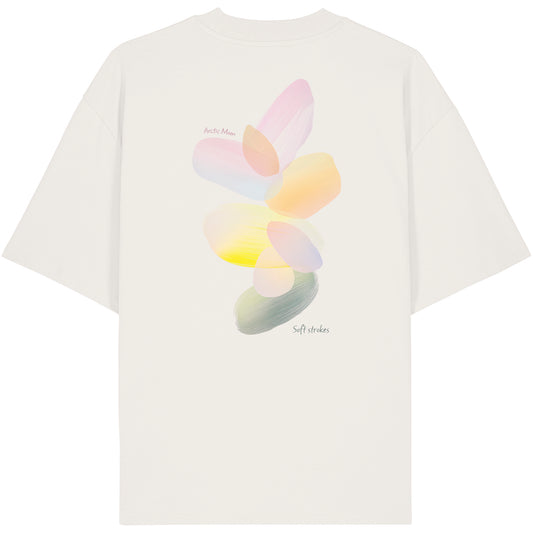 Oversized t-shirt heavy - Soft strokes
