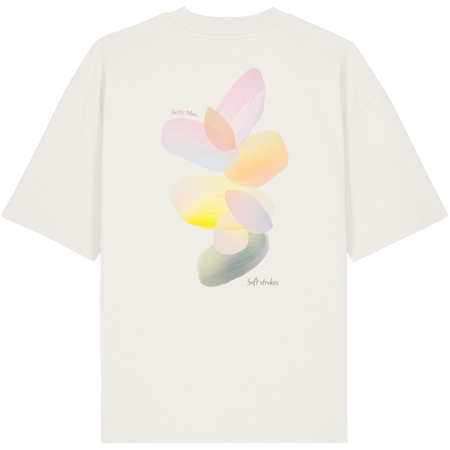 Oversized t-shirt - Soft strokes