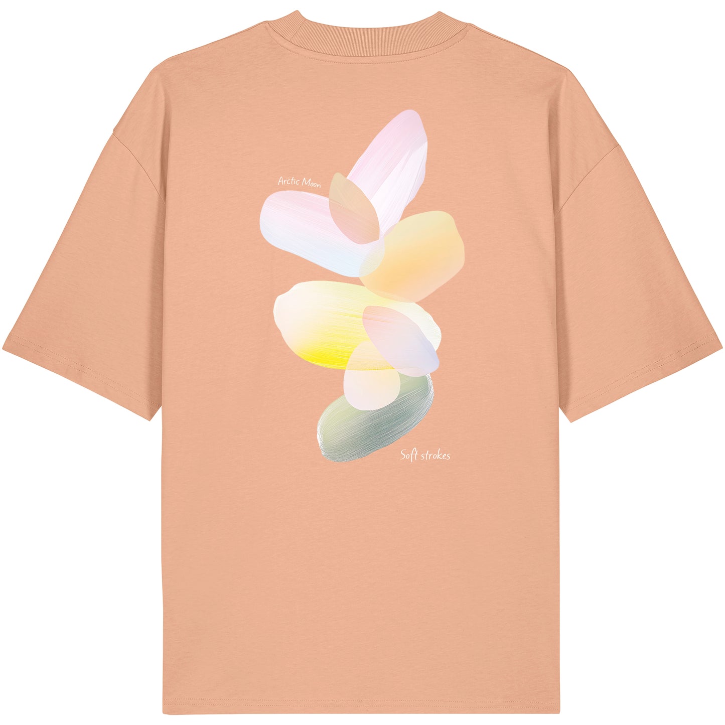 Oversized t-shirt - Soft strokes