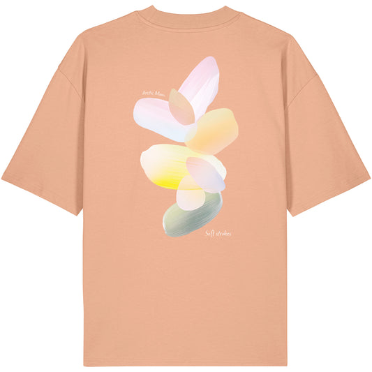 Oversized t-shirt - Soft strokes