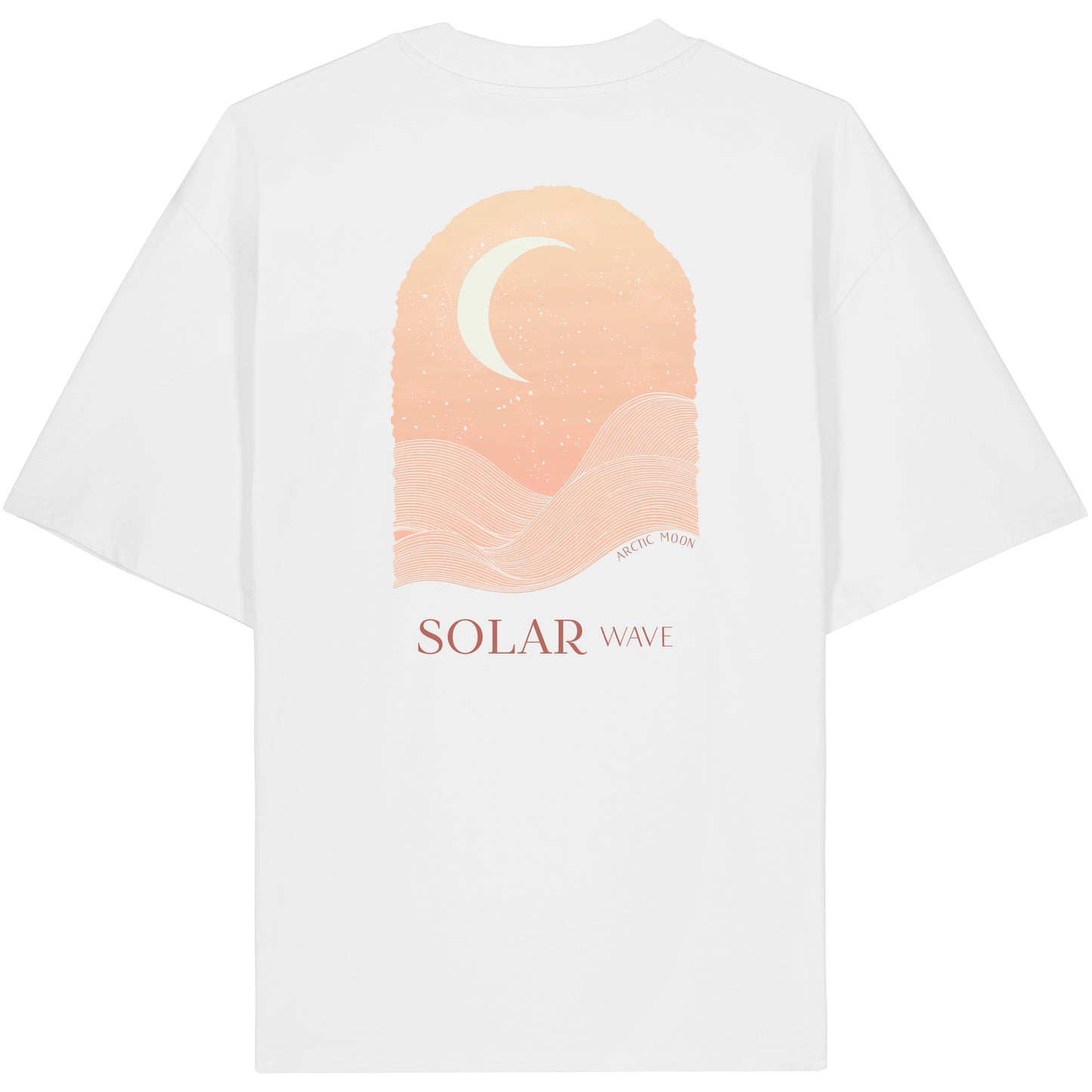 Oversized t-shirt heavy - Solar wave