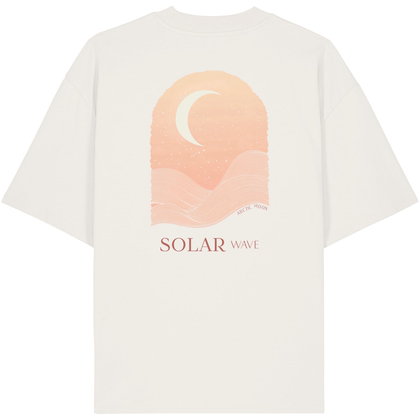 Oversized t-shirt heavy - Solar wave