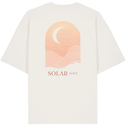 Oversized t-shirt heavy - Solar wave