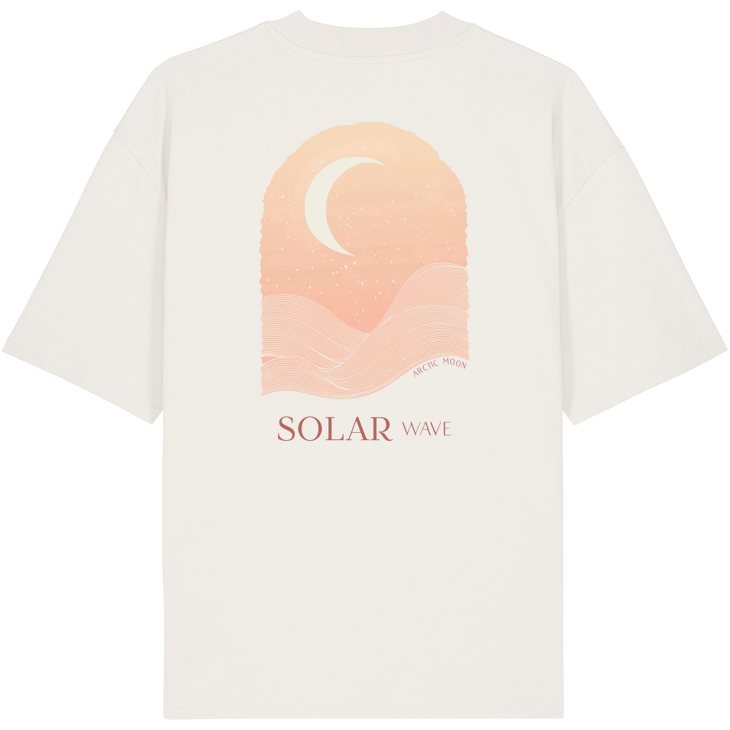 Oversized t-shirt - Solar wave