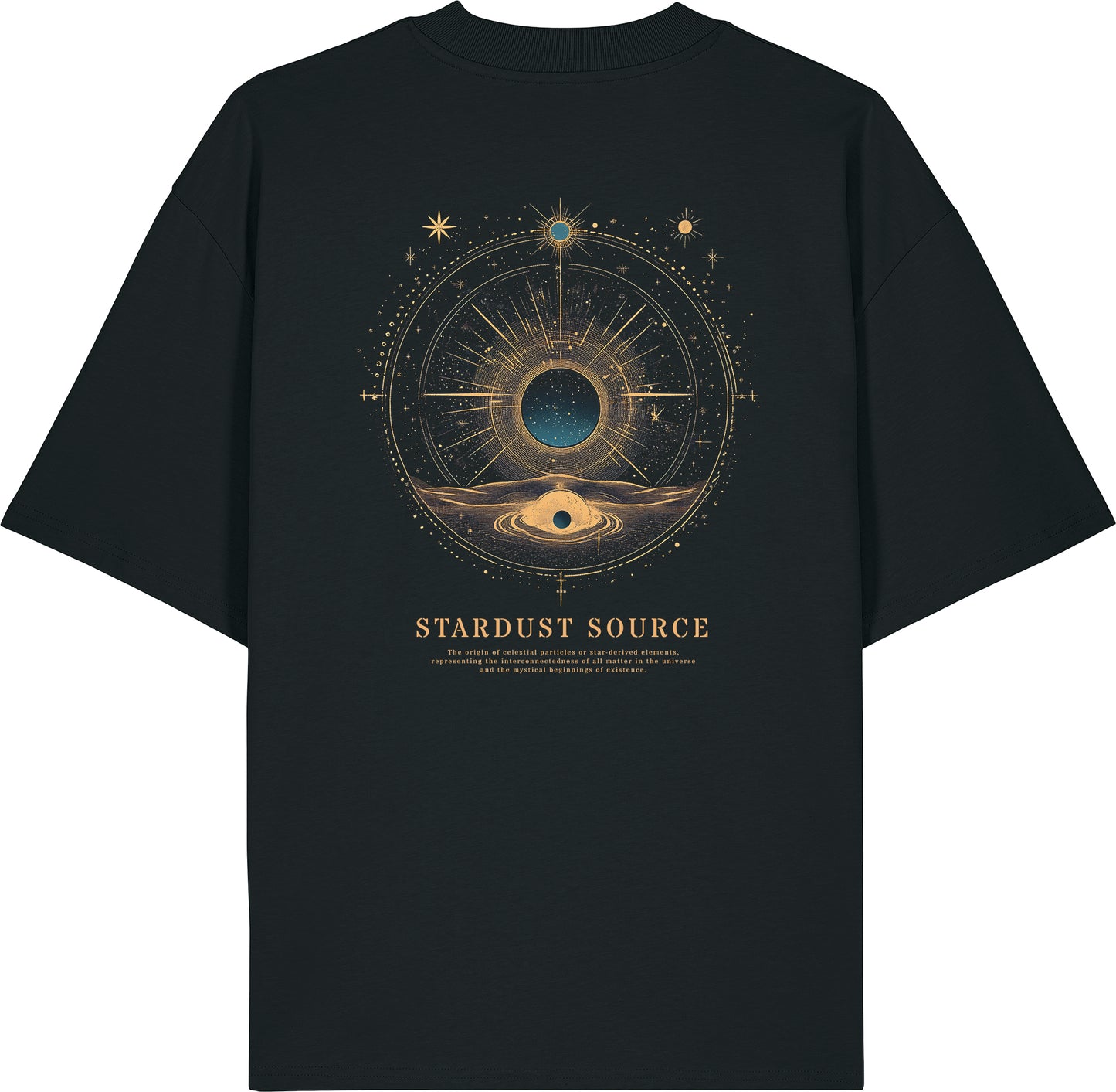 Oversized t-shirt heavy - Stardust source