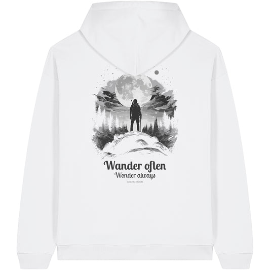 Oversized hoodie - Wander often