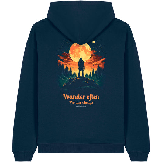 Oversized hoodie - Wander often