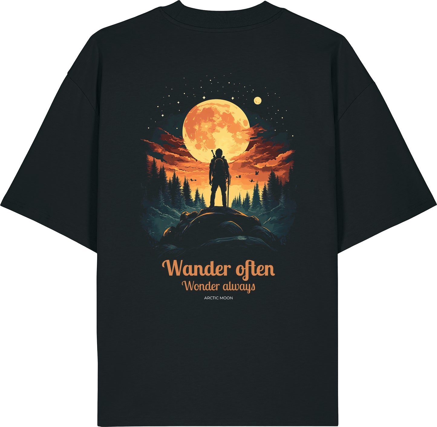 Oversized t-shirt heavy - Wander often