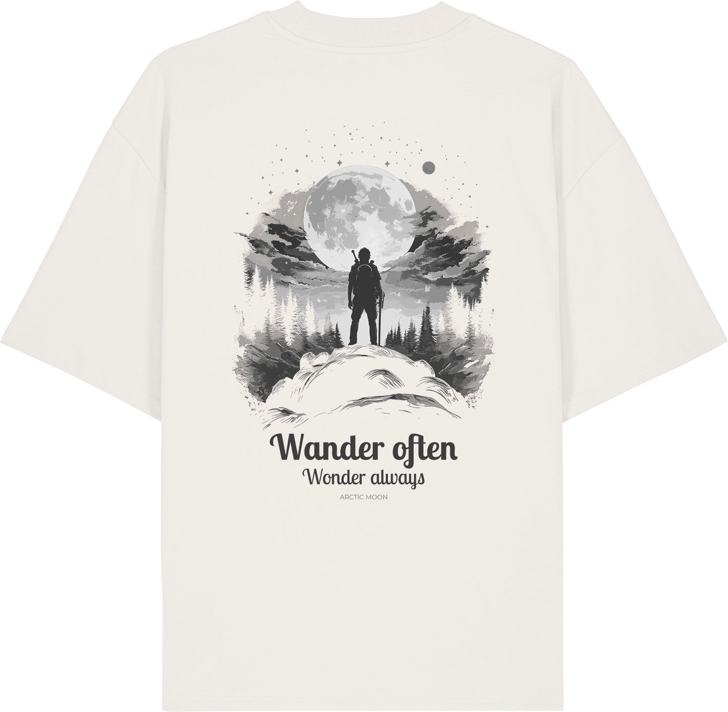 Oversized t-shirt heavy - Wander often