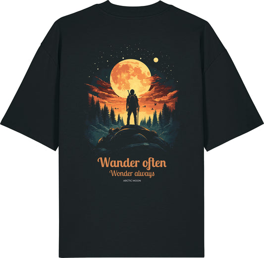 Oversized t-shirt - Wander often
