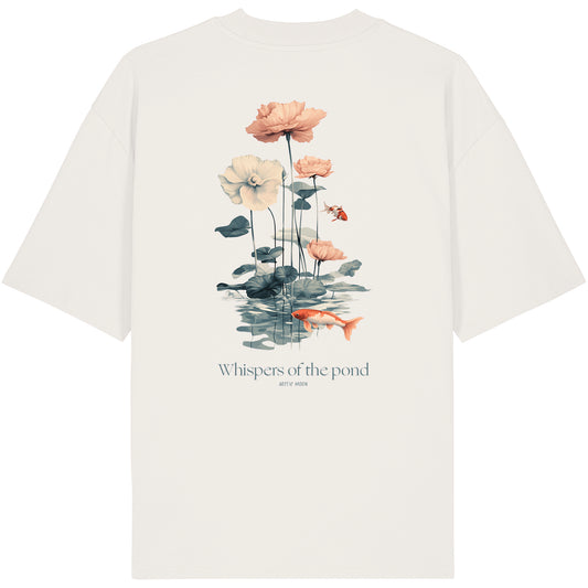 Oversized t-shirt - Whispers of the pond