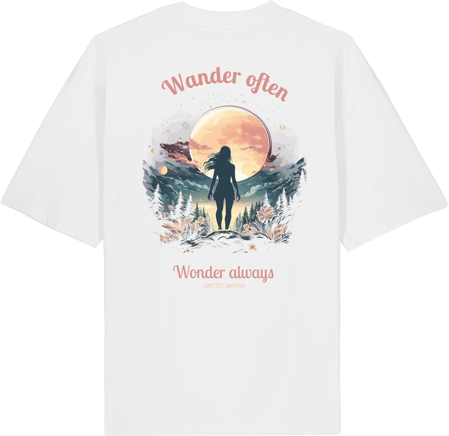 Oversized t-shirt - Wonder always