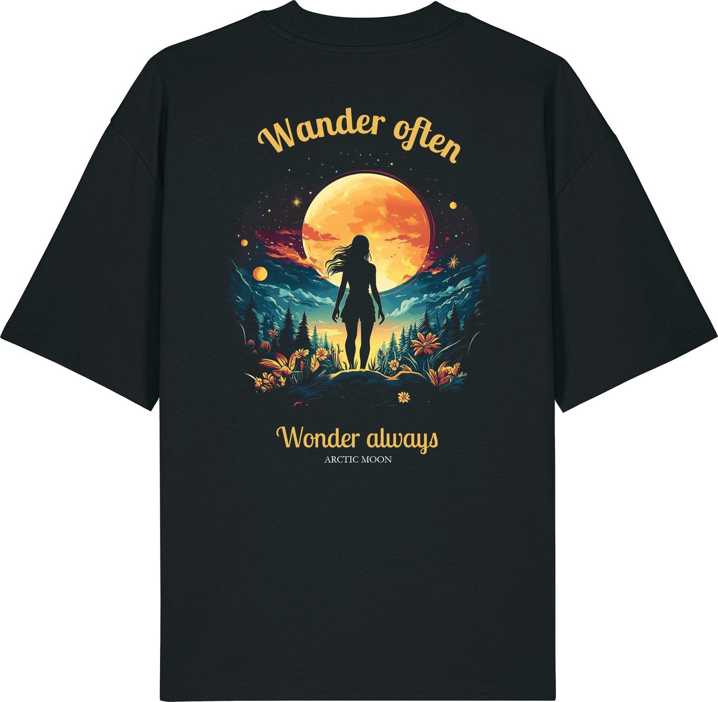 Oversized t-shirt - Wonder always