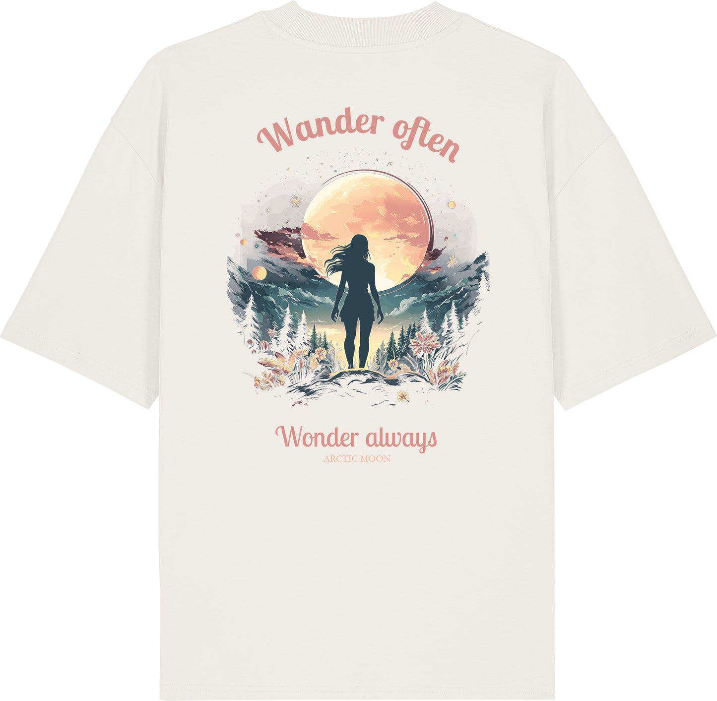 Oversized t-shirt - Wonder always